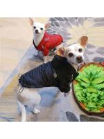 Abrigo impermeable para perros y gatos, Chaqueta de algodón cálida para cachorros, Sudadera con capucha reflectante, ropa de otoño e invierno - details 6