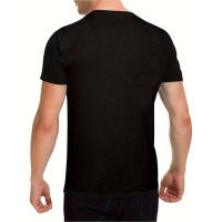 Camiseta de oso polar de cielo estrellado Camiseta de manga corta casual cómoda de verano para hombre Camiseta de manga corta con un color de algas rojas de 230 g, estilo superior informal - details 0