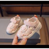 Verano nuevo bebé niño sandalias suela suave funcional zapatos bolsa cabeza anti-kick bebé niña zapatos - details 7