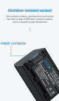 HQIX para Sony HDR-XR100E XR200E XR500E XR520E CX12E CX7E CX100E CX500E CX520E HC3 HC7 HC9E Cámara NP-FH50 cargador de batería - details 8