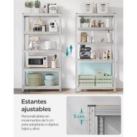 Estantería de Metal Modular de 5 Niveles Almacenamiento de Garaje con Carga de 875 kg - details 2