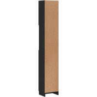 Armario de Baño de Madera Ingeniería Lavadora, Estante, Ducha, Inodoro 32x25,5x190 cm - details 34