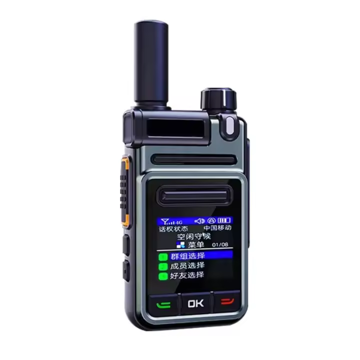 Walkie Talkie global, tarjeta 4G, rojo público, policía, viajes, intercomunicador bidireccional, llamada, 5000 km - 1