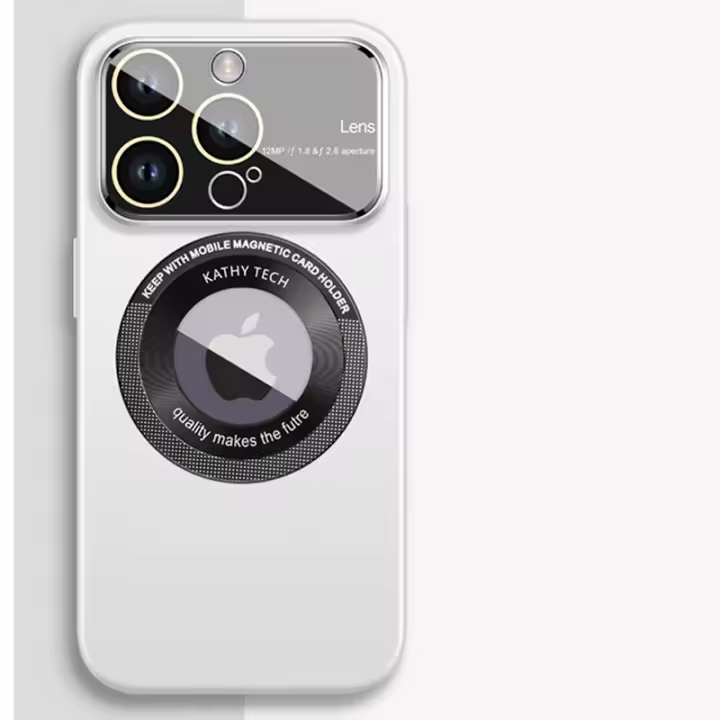 Funda Magnética con Ventana Grande para iPhone, 15, 14, 13, 12, 11 Pro Max - 1