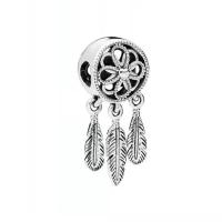 Colgante de cuentas de atrapasueños de fantasía para fabricación de joyas, Plata de Ley 925, 2024, Original, 925 - details 0