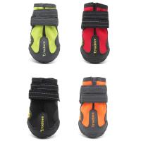 Truelove-zapatos impermeables para perro, Botas de lluvia antideslizantes, reflectantes de nieve cálida, para entrenamiento deportivo de mascotas pequeñas, medianas y grandes, TLS3961 - details 3