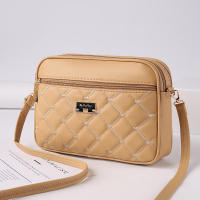 Bolsos de mujer a la moda, novedad de 2025, bandolera de PU con diamantes, Bolso pequeño versátil, bolso cuadrado pequeño de un solo hombro para mujer - details 3