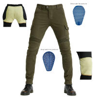 Motocicleta jeans hombres, todoterreno camuflaje multi-bolsa monos Kevlar anti-caída bicicleta pantalones de montar, resistentes al desgarro. - details 3