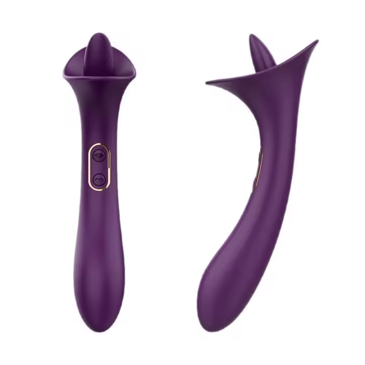 Juguetes sexuales, palitos para lamer la lengua, productos para adultos, masturbador femenino, vibrador de cunnilingus femenino. - 1