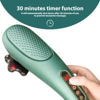 Masajeador Eléctrico Multifuncional para Cuello y Espalda 6 en 1 con Rodillo para Vertebras Cervicales Relajación de Costuras 220V - details 7
