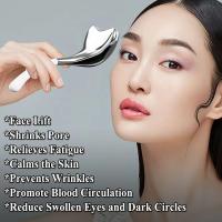 Rodillo de acero inoxidable Gua Sha Cryo para mujer, masajeador de cara y ojos, herramientas para el cuidado de la piel Facial, regalos - details 2