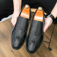 Mocasines de tacón bajo para hombre, zapatos de negocios, alta calidad - details 3