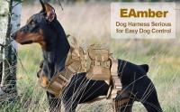 Chaleco Táctico Militar para Mascotas Correa de Entrenamiento al Aire Libre para Perros Medianos y Grandes Collar Incluido - details 1