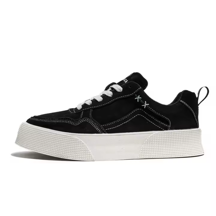 Nuevos Zapatos Deportivos Bajos, Zapatos Casuales De Plataforma Con Tapa Abatible - 1
