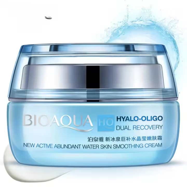 BIOAQUA cremas de día crema hidratante reafirmante ácido hialurónico crema Facial iluminadora hidratante cuidado de la piel crema Facial - 1