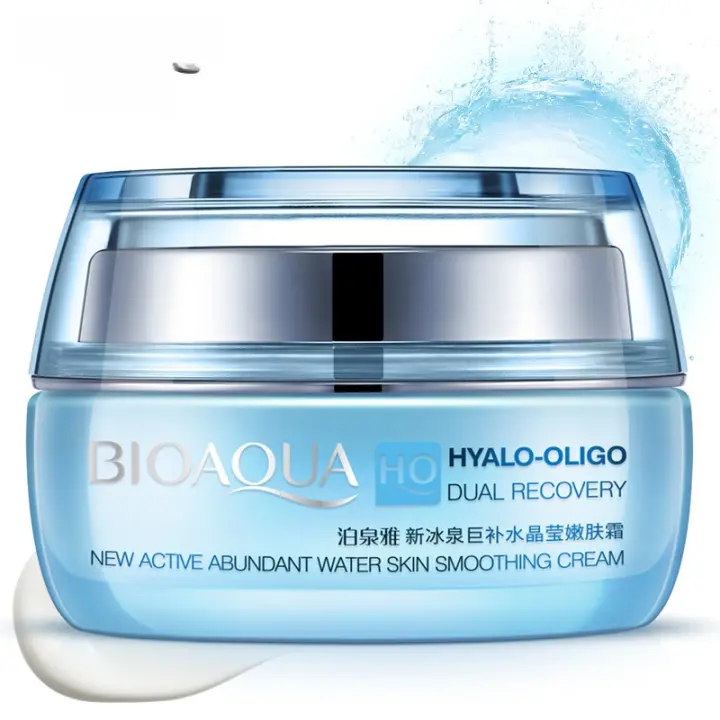 BIOAQUA cremas de día crema hidratante reafirmante ácido hialurónico crema Facial iluminadora hidratante cuidado de la piel crema Facial - 1