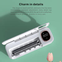 Esterilizador inteligente de rayos ultravioleta para cepillo de dientes, soporte para maquinilla de afeitar montado en la pared, estante de esterilización, accesorios de baño de secado rápido - details 4