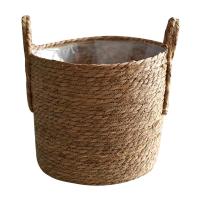 Maceta de Paja Extra Grande de Estilo Clásico, Ideal para Plantas Verdes o Flores - details 4