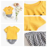 Conjunto de Ropa de Bebé  Moda Casual Unisex para Niño con Manga Corta + Inferior 2 Piezas Verano - details 3
