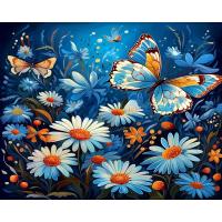 Pintura de Mariposa Hecha a Mano en Lienzo Ruopoty DIY Moderna Abstracta Tamaño 40x50cm Material Propylene Regalo para Decoración del Hogar - details 0
