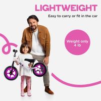 Bicicleta niño 2 años a 5 años sin Pedales - Bicicleta sin Pedales Extra Ligera 1,8 kg - Sillín y Manillar Ajustables - Bicicleta Equilibrio y Aprendizaje - details 6