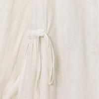 Vestido casual largo sencillo y cómodo con diseño de lazo en la cintura, estilo versátil para el día a día, PB&ZA2025basic, ropa de mujer. - details 3