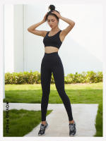 Movimiento de cintura alta mujeres Yoga Leggings Super cómodo pantalones 4 colores HLN - details 2