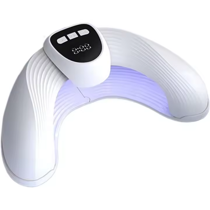 Lámpara de uñas UV, luz UV en forma de U para uñas de gel, lámpara de uñas LED profesional con temporizador, herramientas de secado de esmalte de gel de secado rápido para salón - 1