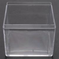 Caja de embalaje de plástico transparente, caja cuadrada para dulces, joyería, regalo de fiesta, regalo de cumpleaños, 24 piezas - details 1