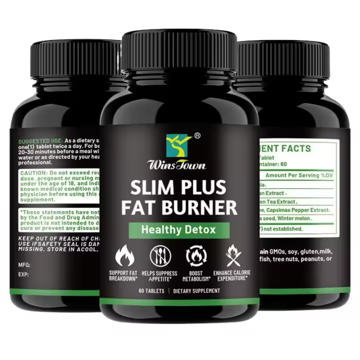 Slim Plus Burner Tableta para bajar de peso Grasa - 1