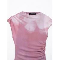Vestido de malla de seda plisado clásico para mujer nuevo estilo hecho a mano - details 14