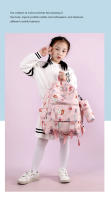 Mochila Escolar para Niñas de Gran Capacidad Ligera y Bonita Bolsa de Libros - details 13