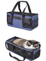 Mochila Porta Mascotas Para Perros Y Gatos Tamaño Pequeño Aprobada Para Transporte Aéreo Material Nylon Tipo De Cierre: Cremallera - details 12