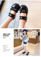 Zapatos de cuero para niña, calzado de princesa de encaje con suela suave, moda Lolita para fiesta, temperamento elegante, primavera y otoño, 2024 - details 15