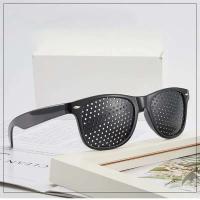 Nuevo Protección ocular para deportes al aire libre My Nail, gafas perforadas negras, gafas de sol con agujeros pequeños - details 3