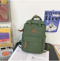 Mochila de lona para hombre y mujer, bolsa de viaje Retro Para chica, Chico, portátil, estudiante, moda escolar, 2023 - details 20