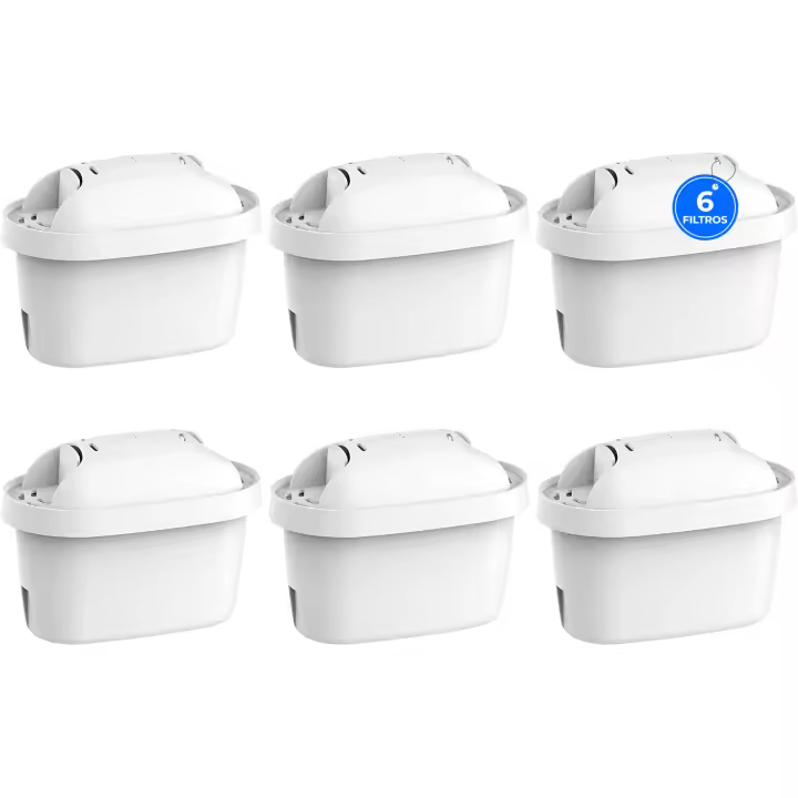 Waterdrop Filtro de gota de agua, Recambio para Brita®Maxtra +®Plus, Maxtra Pro®Filtro todo en 1, compatible con Jarra Brita®Marella®(6) - 1