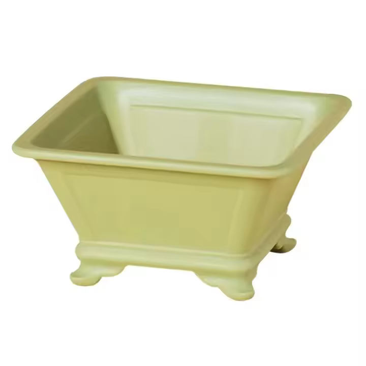 Arcilla púrpura de imitación ETA creativa, colorida, bricolaje, fregadero de cuatro lados, plantas duraderas, gruesas y jugosas, bonsái, jardinería - 1