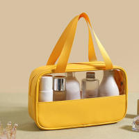 Bolsa De Viaje Portátil Para Mujer Transparente Impermeable Almacenamiento De Maquillaje Pouch Organizador De Cosméticos - details 13