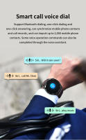 Reloj inteligente con pantalla completamente táctil de 1,32 pulgadas, oxígeno, presión arterial, prueba de frecuencia cardíaca, recordatorio de llamadas entrantes, IP67 - details 7