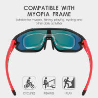 WEST BIKING-gafas polarizadas para ciclismo, lentes de sol para deportes al aire libre, para bicicleta de montaña, protección UV400 - details 7