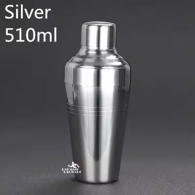 Coctelera Boston Bar con cola de acero inoxidable Carven de 510 ml estilo japonés - 1