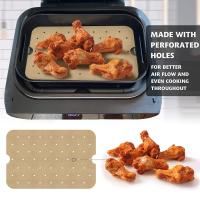 Revestimiento de papel de pergamino para freidora de aire, piezas para Ninja Foodi XL Smart FG551, 6 en 1, accesorios para parrilla interior, 200 - details 1