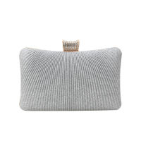 Gran oferta, bolso de mano dorado plisado con purpurina, bolso de noche con almohada y cadena para mujer, vestido para mujer - details 2