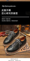 Zapatos de cuero de vaca puro de alta gama, zapatos casuales de plataforma con suela blanda para hombre - details 6