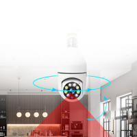 Bombilla de vigilancia a todo Color, visión nocturna, seguimiento humano automático, Zoom, Monitor de seguridad interior, cámara Wifi, Hogar Inteligente - details 3
