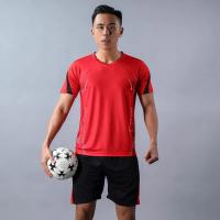 Camiseta de manga corta de seda de hielo para hombre, conjunto informal de secado rápido, pantalones cortos deportivos transpirables - details 13