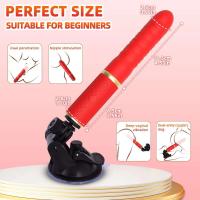 Hine consolador de empuje vibrador sexo adulto mujeres hombres punto G juego del clítoris gran ventosa juguetes anales para pareja - details 2
