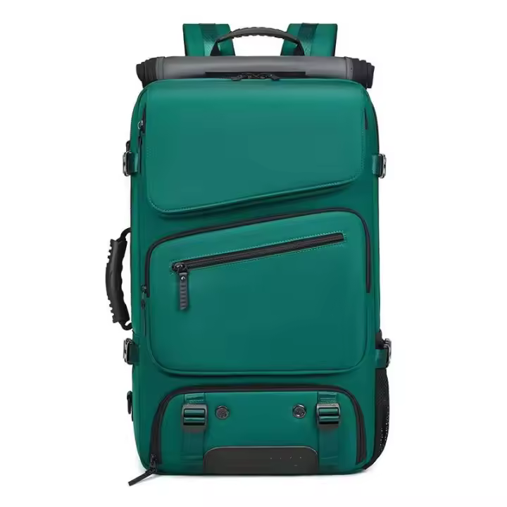 Nuevo Bolso de nailon para ordenador portátil con zapatero, mochila impermeable para viajes de montaña para hombre - 1