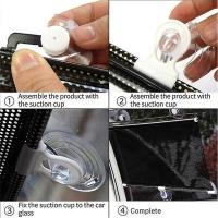 New Blackout Curtains With Suction Cups Retractable Windshield Shades Fast 2025 - details 3